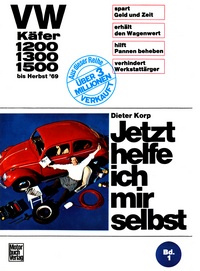 VW Käfer 1200/1300/1500  bis Herbst '69