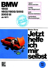BMW 1502/1602/1802/2002/2002 tii  ab 1971