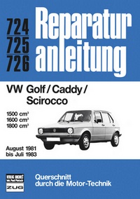 VW Golf/Caddy/Scirocco  08/1981 bis 07/1983