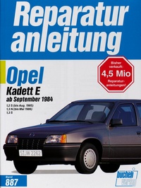 Opel Kadett E (ab 84) - 1,2 S (bis 85),     1,3 N (bis 86),         1,3 S