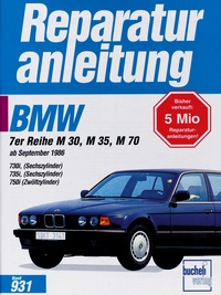 BMW 730i / 735i / 750i    ab 9/1986