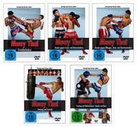 Muay Thai - Die komplette Serie über die Techniken und das Training - Grundtechniken, Konter, Training, Technik und Training mit Weltmeistern