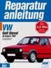 VW Golf II Diesel / Turbodiesel, GTD / Carat TD - Dieselmotor und Turbodieselmotor