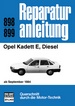 Opel Kadett E, Diesel - ab September 1984     //   Reprint der 1. Auflage 1991